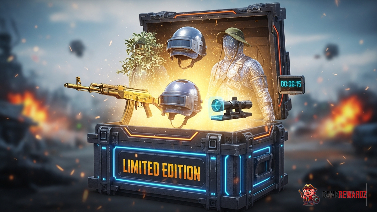 BGMI's Limited Edition Crate – Contains Legendary Items!